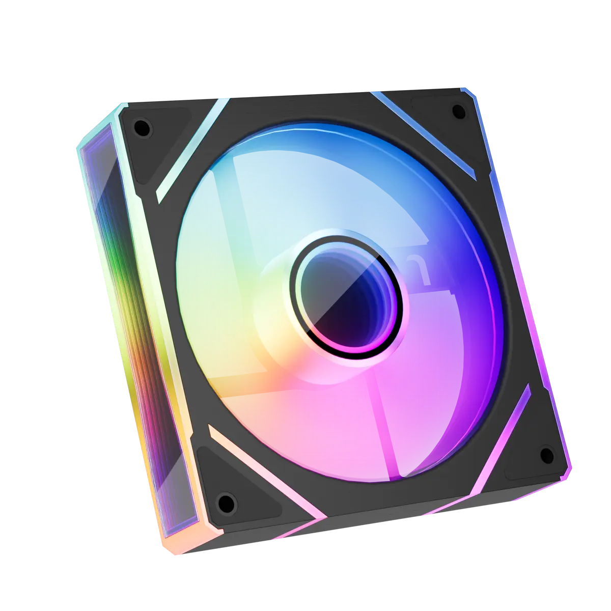 1st Player FC7 ARGB 120mm Case Fan, Pack of 3 - Black