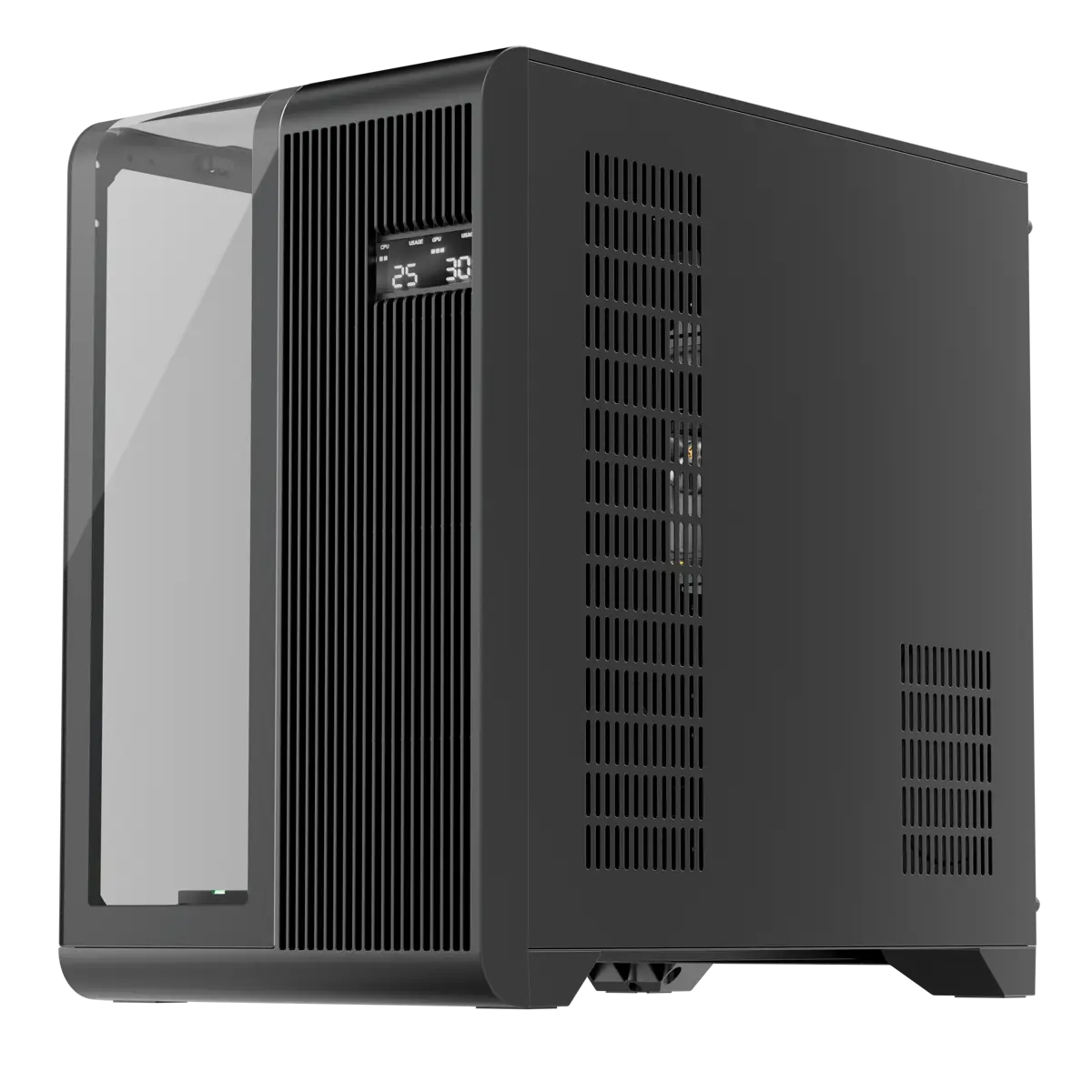 1st Player RT7 ARGB Black Edition Gaming Case - Black