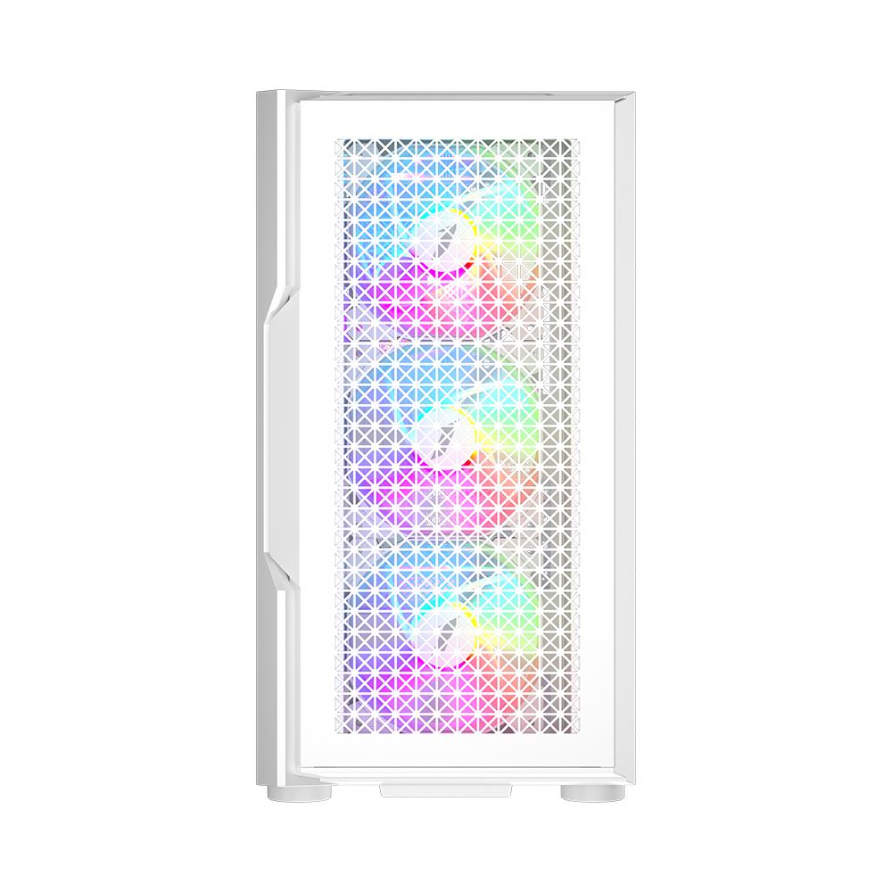 1st Player T7 ARGB Mid-Tower ATX Gaming Case - White