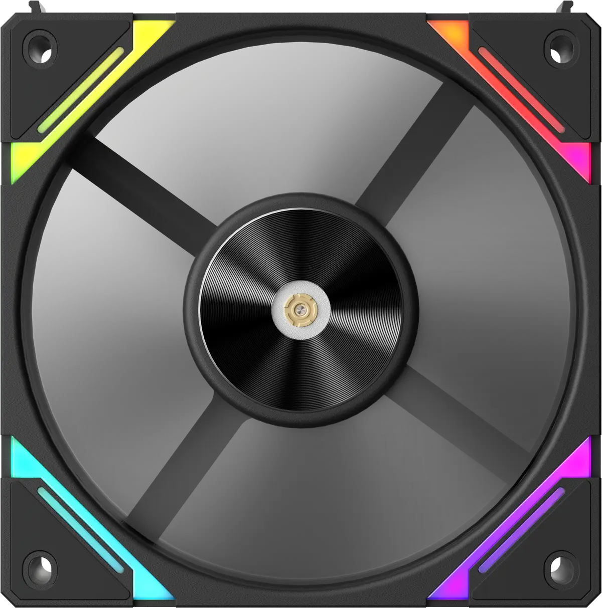 1st Player XF7 ARGB 120mm Single Case Fan - Black