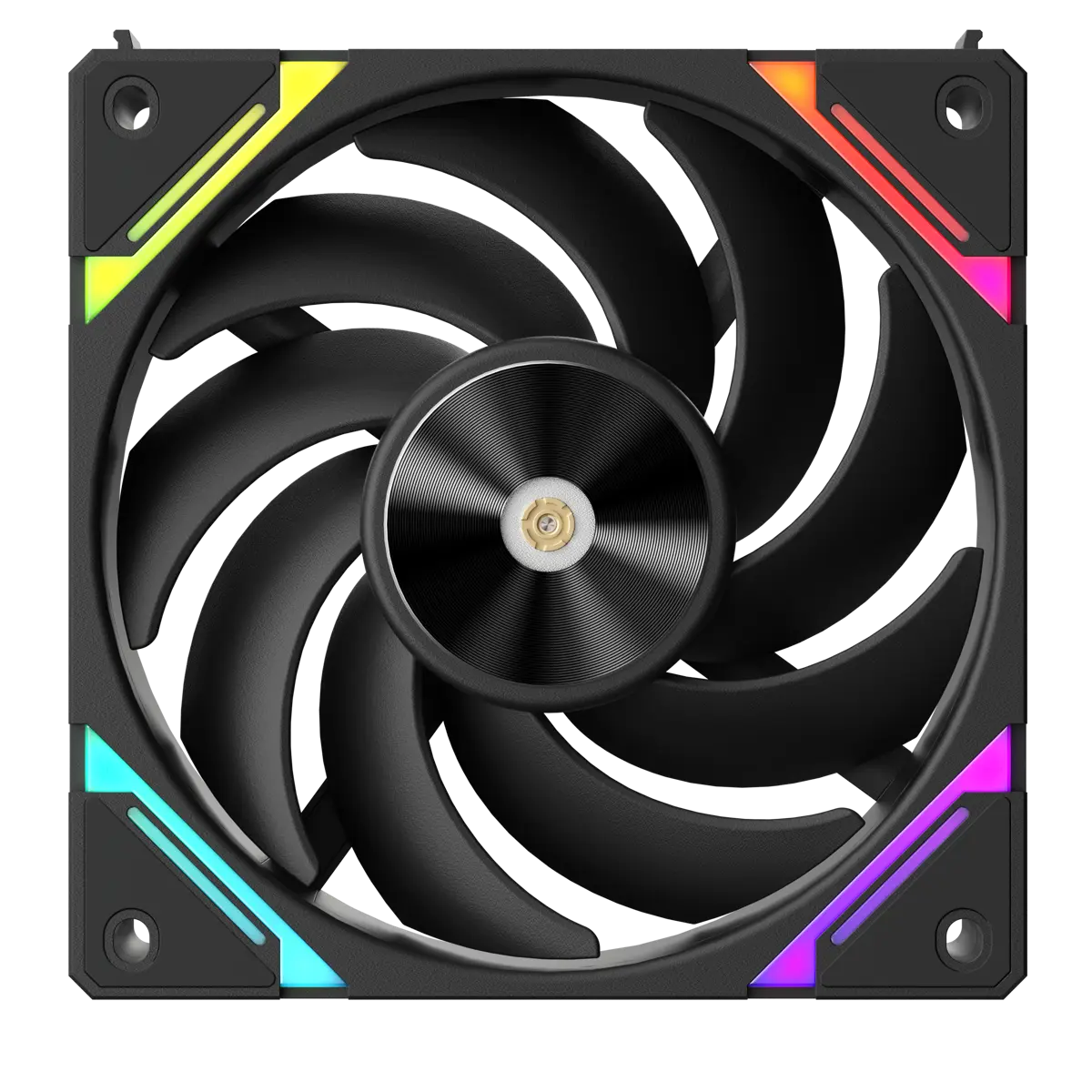 1st Player XF7 ARGB 120mm Single Case Fan - Black