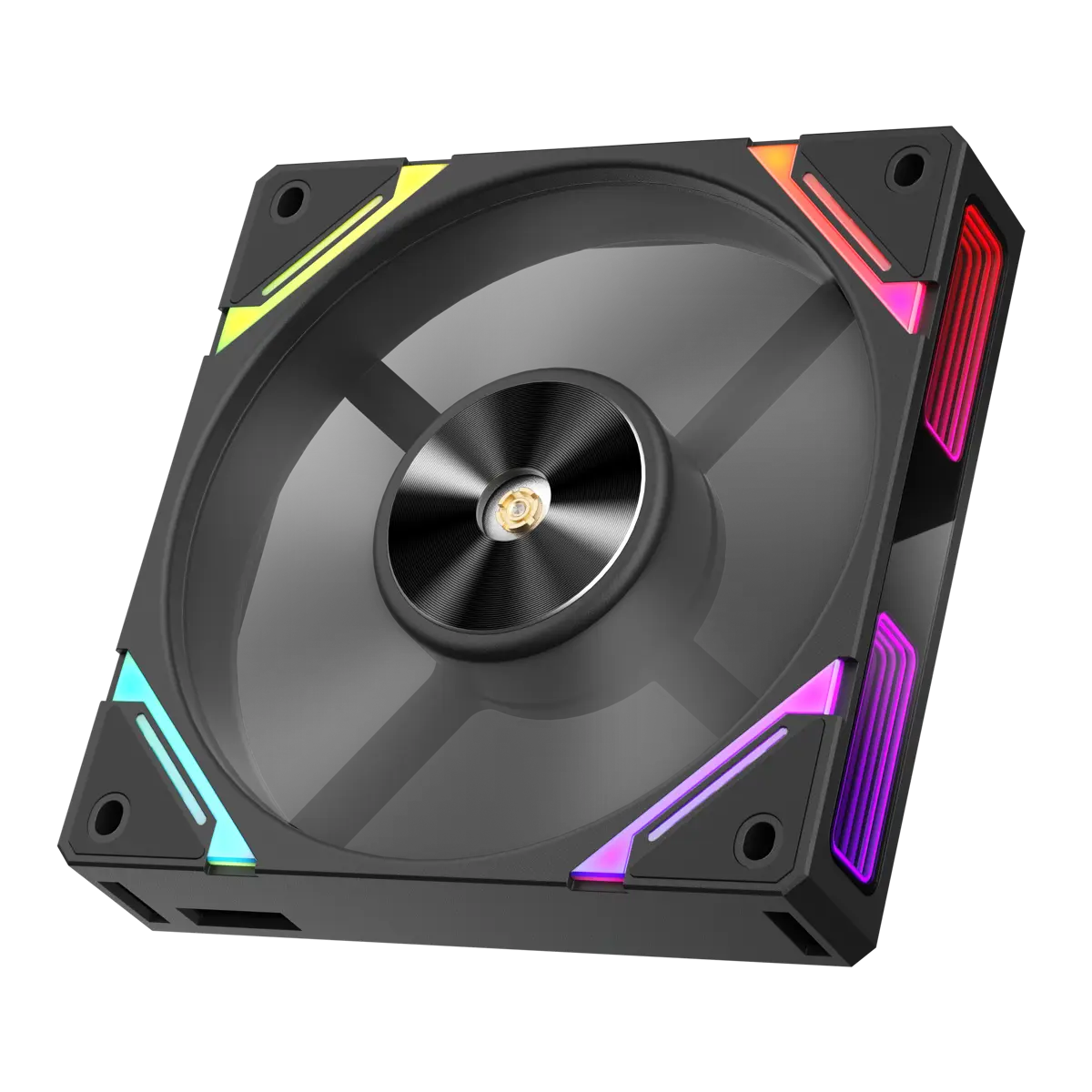1st Player XF7 ARGB 120mm Single Case Fan - Black