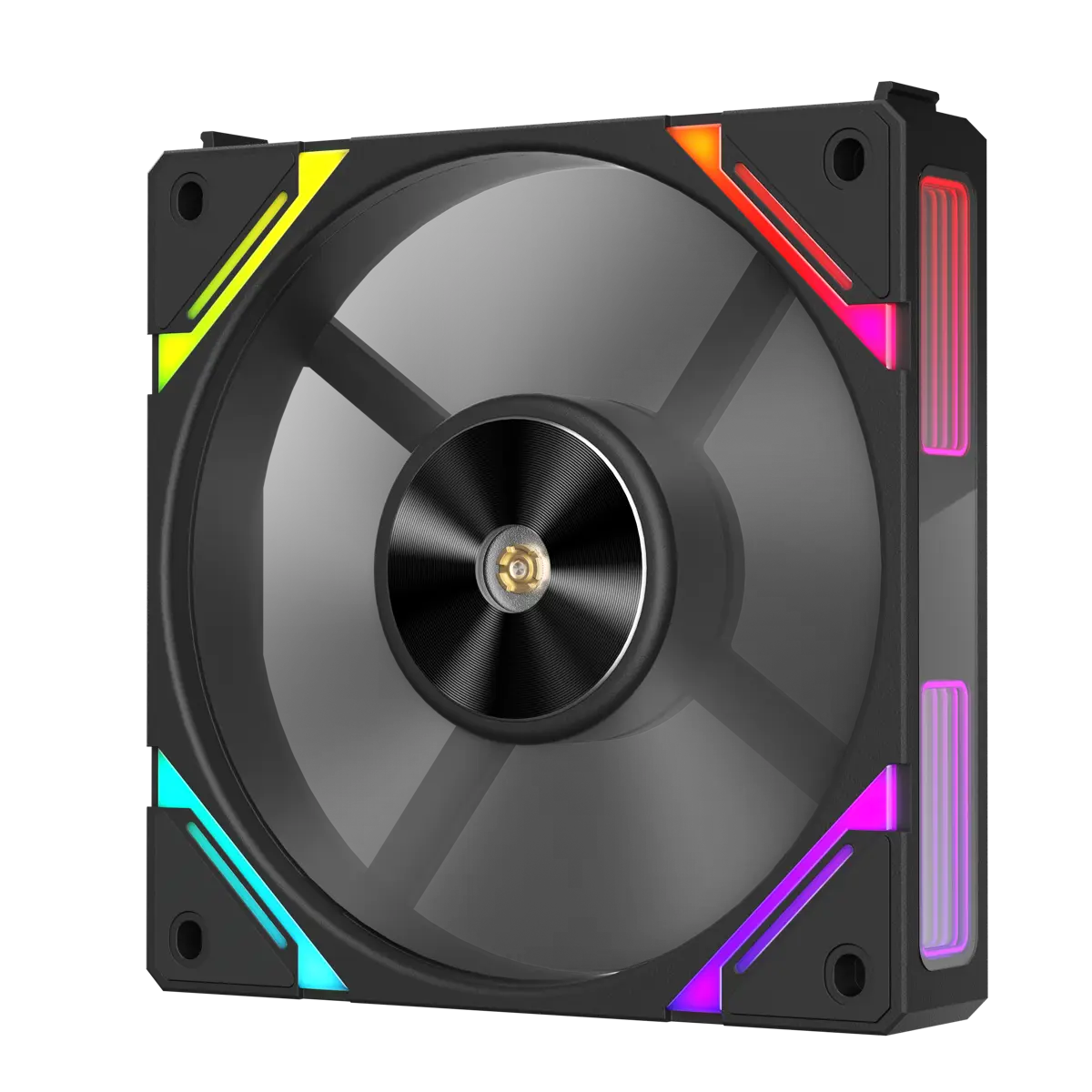 1st Player XF7 ARGB 120mm Single Case Fan - Black