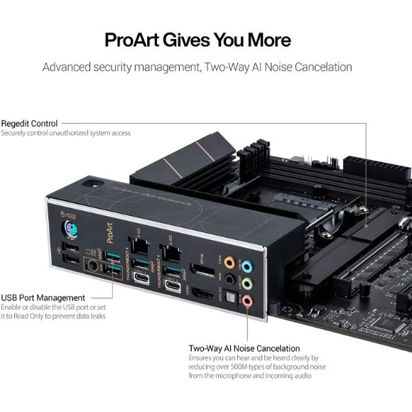 ASUS ProArt B550-Creator AMD (Ryzen 5000/3000) ATX Content Creator Motherboard - PakByte Computers