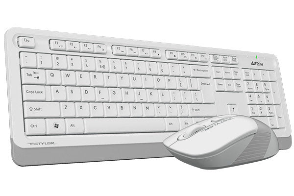 A4TECH FG1010S WHITE (MULTIMEDIA) FGK10 + FG10S SILENT CLICK - PakByte