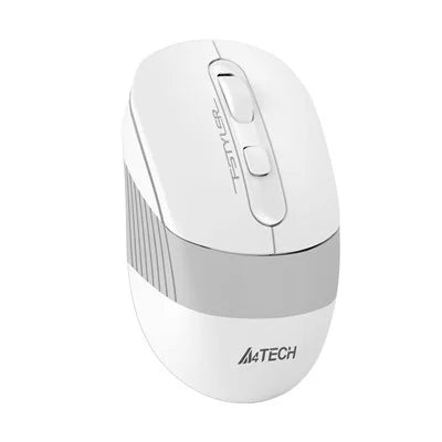 A4Tech FB10CS Dual Mode Rechargeable Wireless Mouse - Grayish White - PakByte Computers
