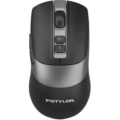 A4Tech FB50CS Plus Bluetooth & 2.4GHz Wireless Mouse - Black - PakByte Computers