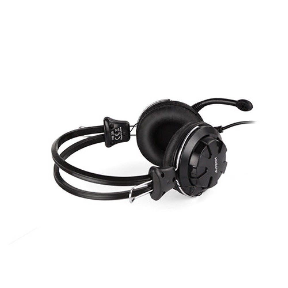 A4Tech HS-28i Headphone 4-Pin without Cable Adapter - Black