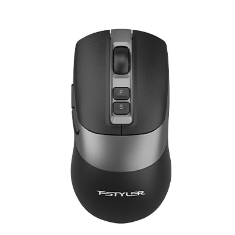 A4tech FG50S Plus Fstyler 2.4G Wireless Silent Click Mouse – Black