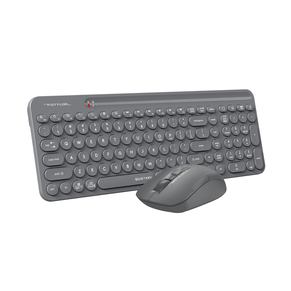 A4tech Fstyler FG3300 Air2 Wireless Keyboard Mouse Combo Set - PakByte Computers