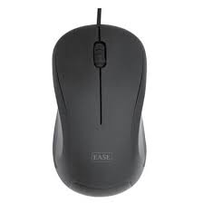 A4Tech OP-550S Silent Click Wired USB Mouse with Teflon Feet - Black