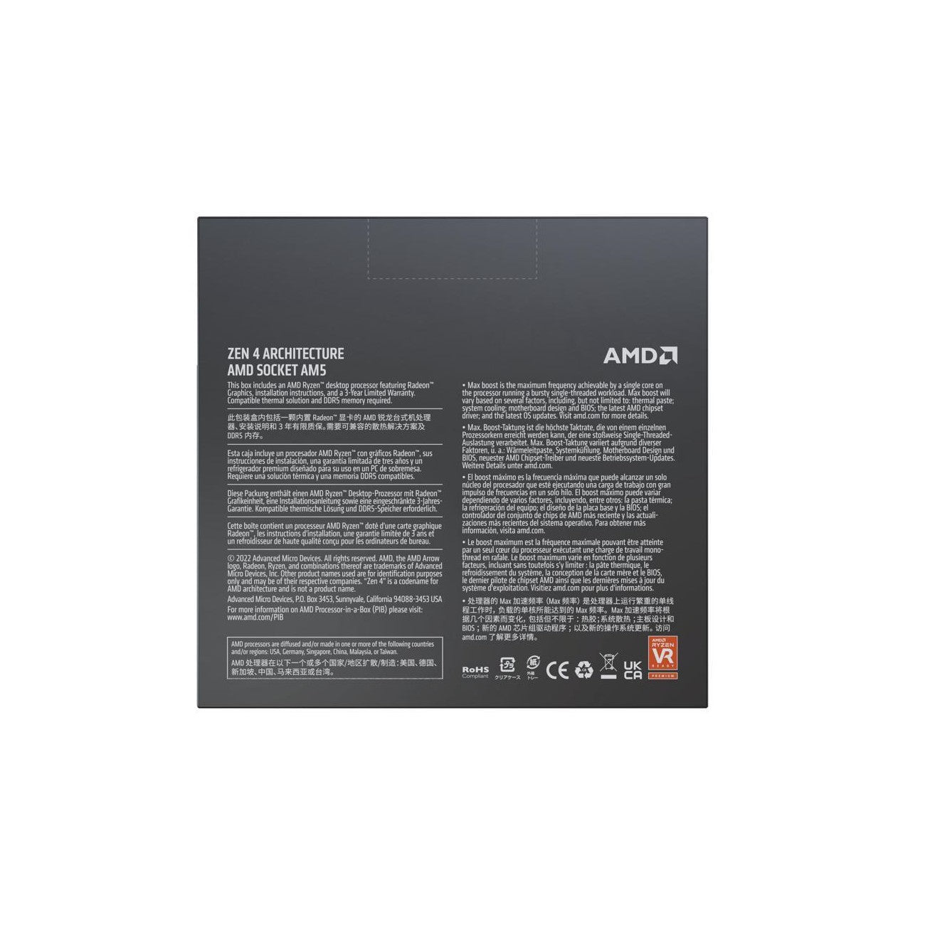 AMD Ryzen 9 7950X Processor - Tray - PakByte