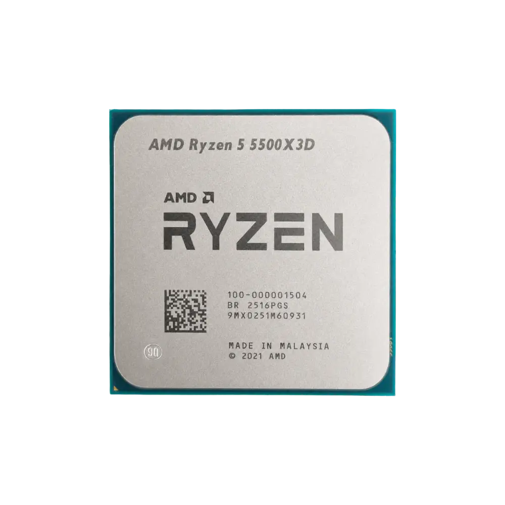 AMD Ryzen 5 5500X3D Desktop Processor - Tray