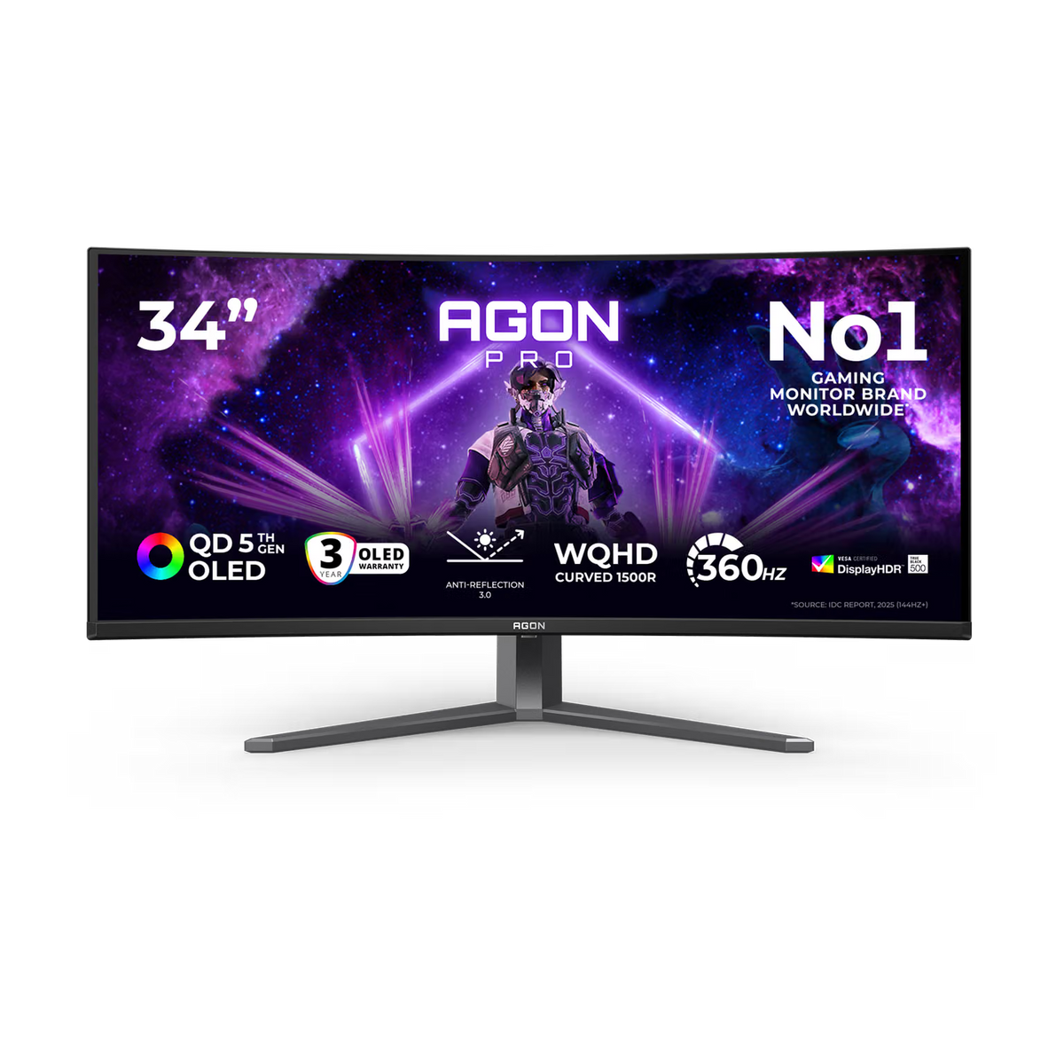 AOC AGP346UCSD 34" Frameless Curved Gaming LED