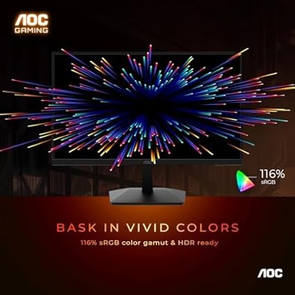AOC 3-SIDED FRAMELESS GAMING LED 24G15N - PakByte