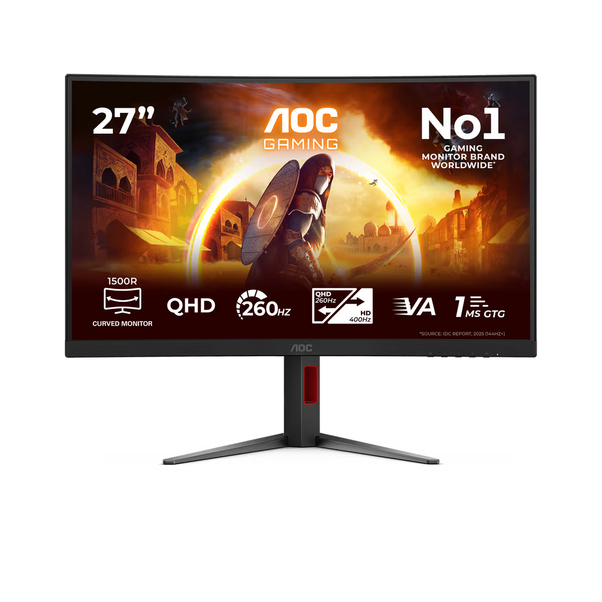 AOC CQ27G4Z2 27" 1500R 260Hz Curved Monitor