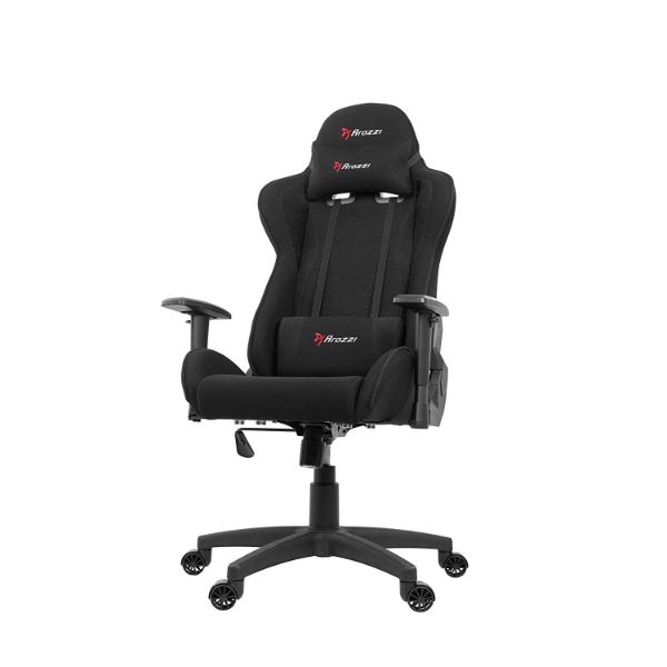 AROZZI MEZZO - V2 - BLACK GAMING CHAIR FABRIC MATERIAL, TILTED UPTO 12 DEGREE, BACKREST MAX UPTO 165 DEGREE - PakByte Computers