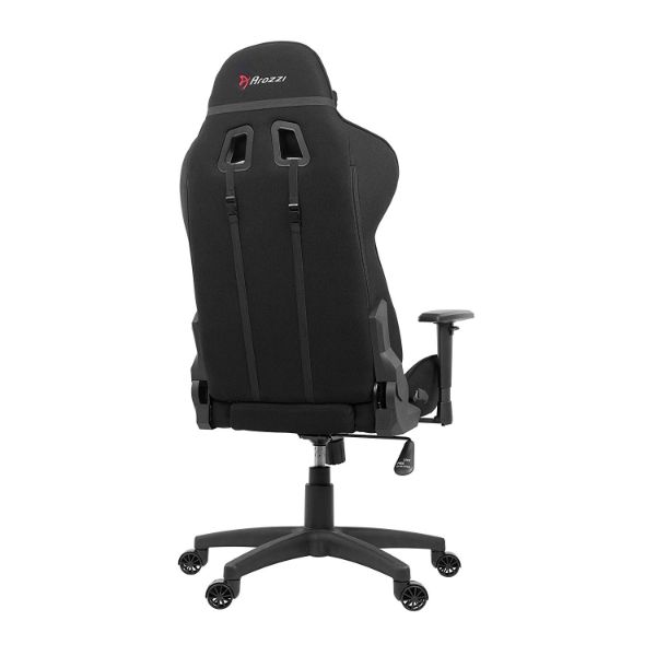 AROZZI MEZZO - V2 - BLACK GAMING CHAIR FABRIC MATERIAL, TILTED UPTO 12 DEGREE, BACKREST MAX UPTO 165 DEGREE - PakByte Computers