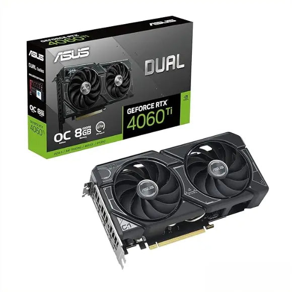 ASUS Dual GeForce RTX™ 4060 Ti OC Edition 8GB GDDR6 Graphics Card - PakByte Computers