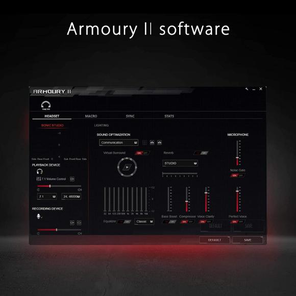 ASUS Gaming Headset ROG Theta 7.1 | Ai Noise Cancelling Headphones with Mic - PakByte Computers