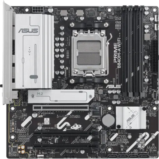 ASUS PRIME B840M-A WIFI-CSM DDR5 AM5 micro-ATX Motherboard - PakByte Computers