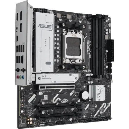ASUS PRIME B840M-A WIFI-CSM DDR5 AM5 micro-ATX Motherboard - PakByte Computers