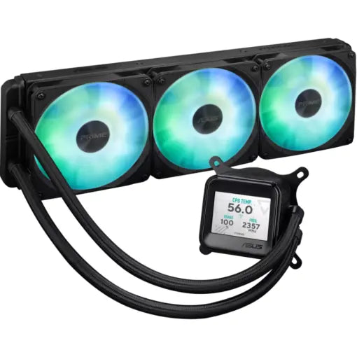 ASUS Prime LC 360 ARGB 2.3” LCD AIO CPU Liquid Cooler - PakByte Computers