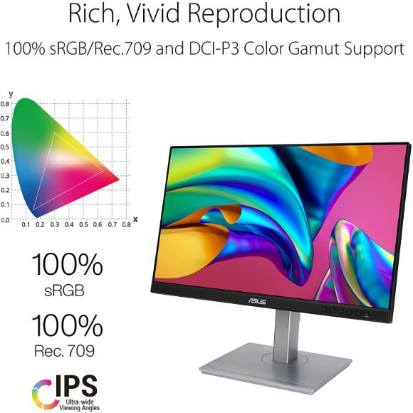 ASUS ProArt Display PA247CV 23.8” Monitor, 1080P Full HD - PakByte Computers