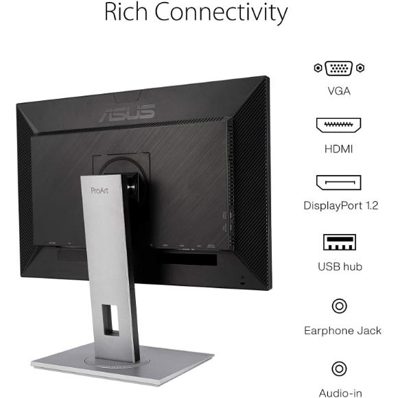 ASUS ProArt Display PA248QV 24.1” WUXGA (1920 x 1200) 16:10 Monitor - PakByte Computers