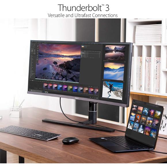 ASUS ProArt PA34VC 34" Curved Monitor Uwqhd 100Hz HDR-10 IPS Eye Care TB3 DP 1.2 HDMI 2.0B, Black - PakByte Computers