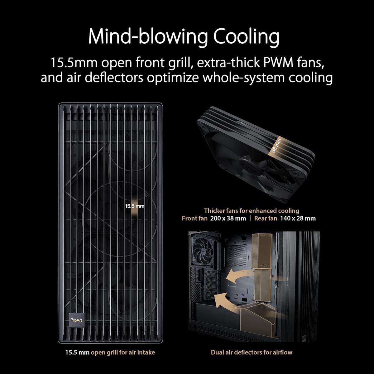 ASUS ProArt PA602 Full-Tower E-ATX Case - PakByte Computers