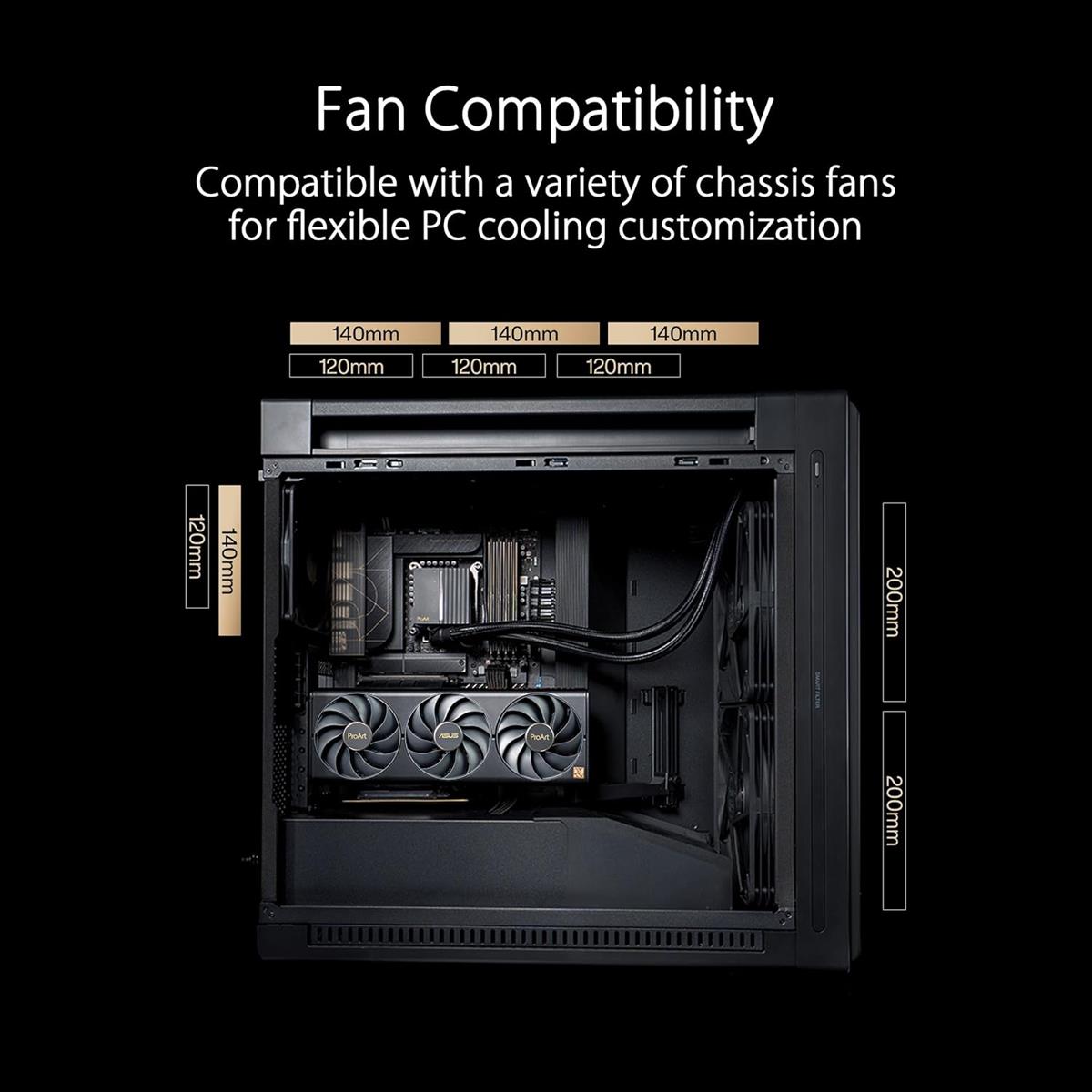 ASUS ProArt PA602 Full-Tower E-ATX Case - PakByte Computers