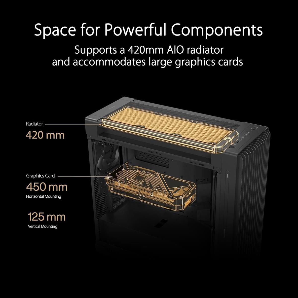 ASUS ProArt PA602 Full-Tower E-ATX Case - PakByte Computers