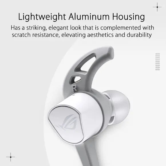 ASUS ROG Cetra II Core Moonlight White in-Ear Gaming Earbuds - PakByte Computers
