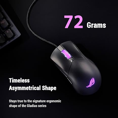 ASUS P523 ROG Gladius III Core Wired Gaming Mouse - PakByte Computers