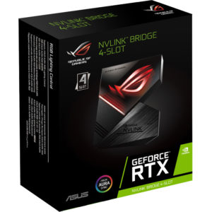 ASUS ROG GeForce RTX NVLink Graphics Card – 4-Slot Spacing