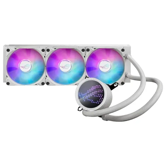 ASUS ROG RYUO III 360 ARGB CPU Cooler - White Edition - PakByte Computers