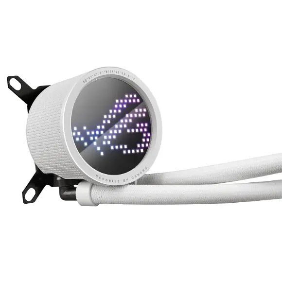 ASUS ROG RYUO III 360 ARGB CPU Cooler - White Edition - PakByte Computers