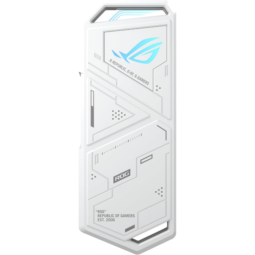 ASUS ROG STRIX Arion ESD-S1C Aluminum Alloy M.2 NVMe SSD External Portable Enclosure, USB 3.2 Gen 2 Type-C (10 Gbps), USB-C to C and USB-C to A Cables - PakByte Computers