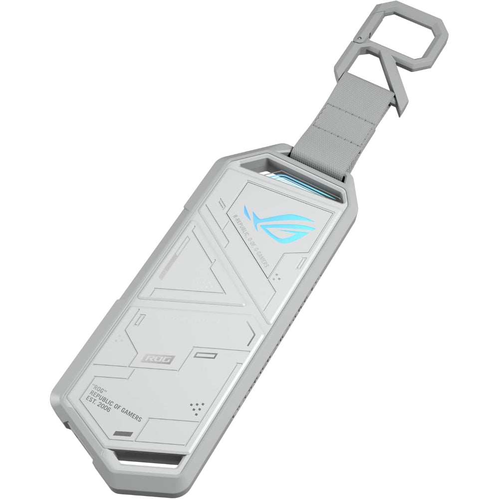 ASUS ROG STRIX Arion ESD-S1C Aluminum Alloy M.2 NVMe SSD External Portable Enclosure, USB 3.2 Gen 2 Type-C (10 Gbps), USB-C to C and USB-C to A Cables - PakByte Computers