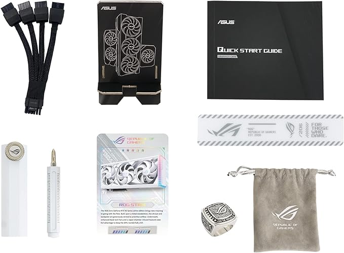 ASUS ROG STRIX GeForce RTX™ 4090 OC Edition 24G Gaming Graphics Card - White - PakByte Computers