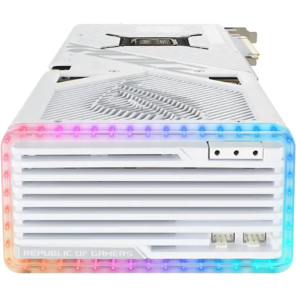 ASUS ROG Strix GeForce RTX 4080 OC Edition Gaming Graphics Card - White - PakByte Computers