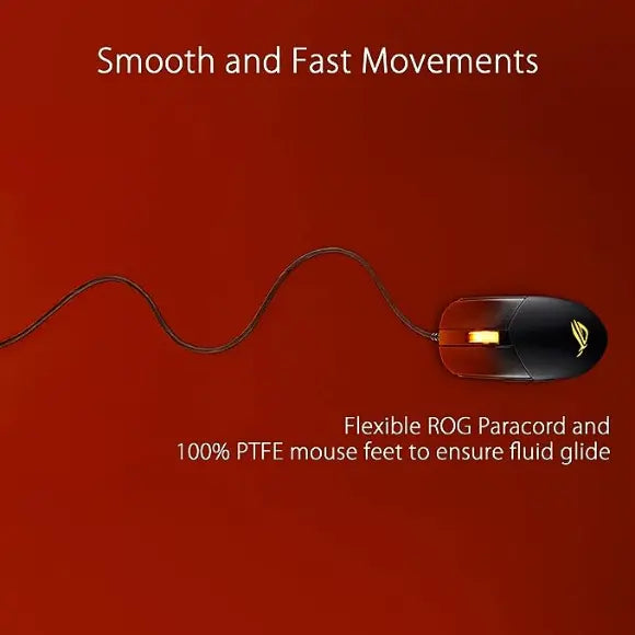 ASUS ROG Strix Impact III Gaming Mouse - Black - PakByte Computers