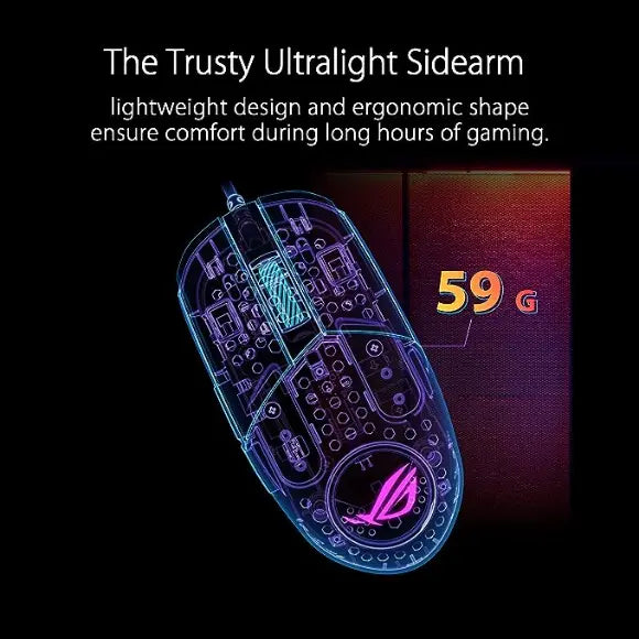ASUS ROG Strix Impact III Gaming Mouse - Black - PakByte Computers