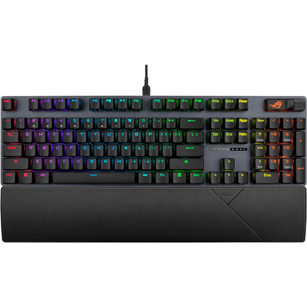 ASUS ROG Strix XA11 Scope II Gaming Keyboard, Pre-lubed ROG NX Snow Linear Mechanical Switches - PakByte Computers