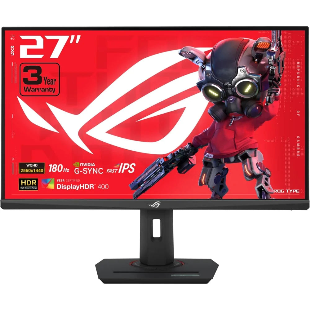 ASUS ROG Strix XG27ACS 27” QHD (2560×1440) 180Hz HDR400 USB-C Gaming Monitor - PakByte Computers