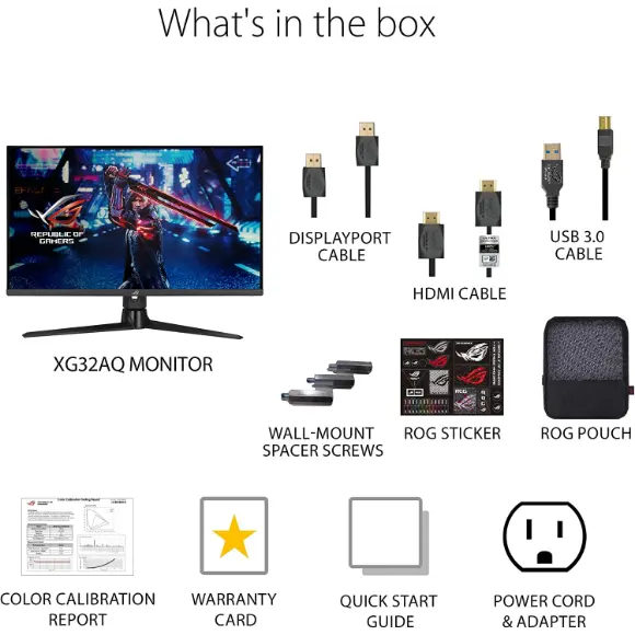 ASUS ROG Strix XG32AQ 32" Gaming Monitor - PakByte Computers