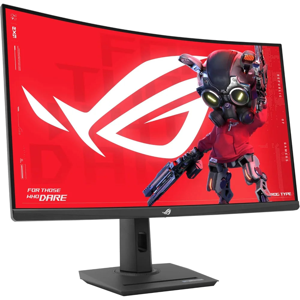 ASUS ROG Strix XG32WCS 32”, QHD, 180Hz, 1440P Curved Gaming Monitor - PakByte Computers