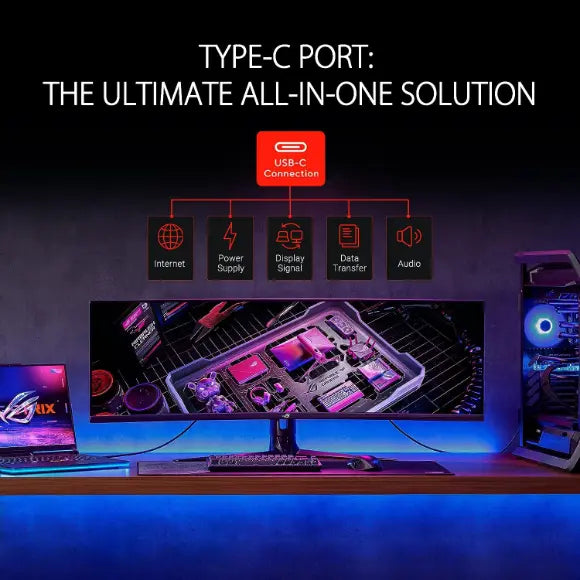 ASUS ROG Strix XG49WCR 49” Ultrawide Curved HDR Gaming Monitor - PakByte Computers