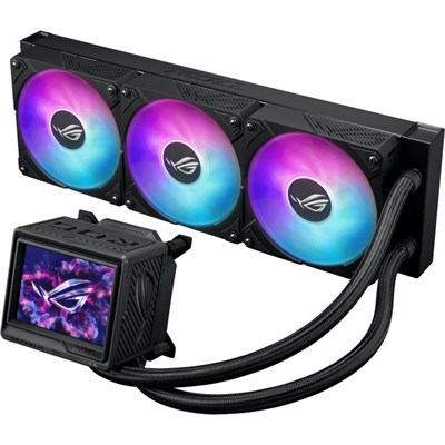 ASUS ROG RYUYJIN III 360 ARGB Extreme All-in-one AIO CPU Liquid Cooler - Black